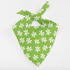 Dog Bandana - Green Daisy