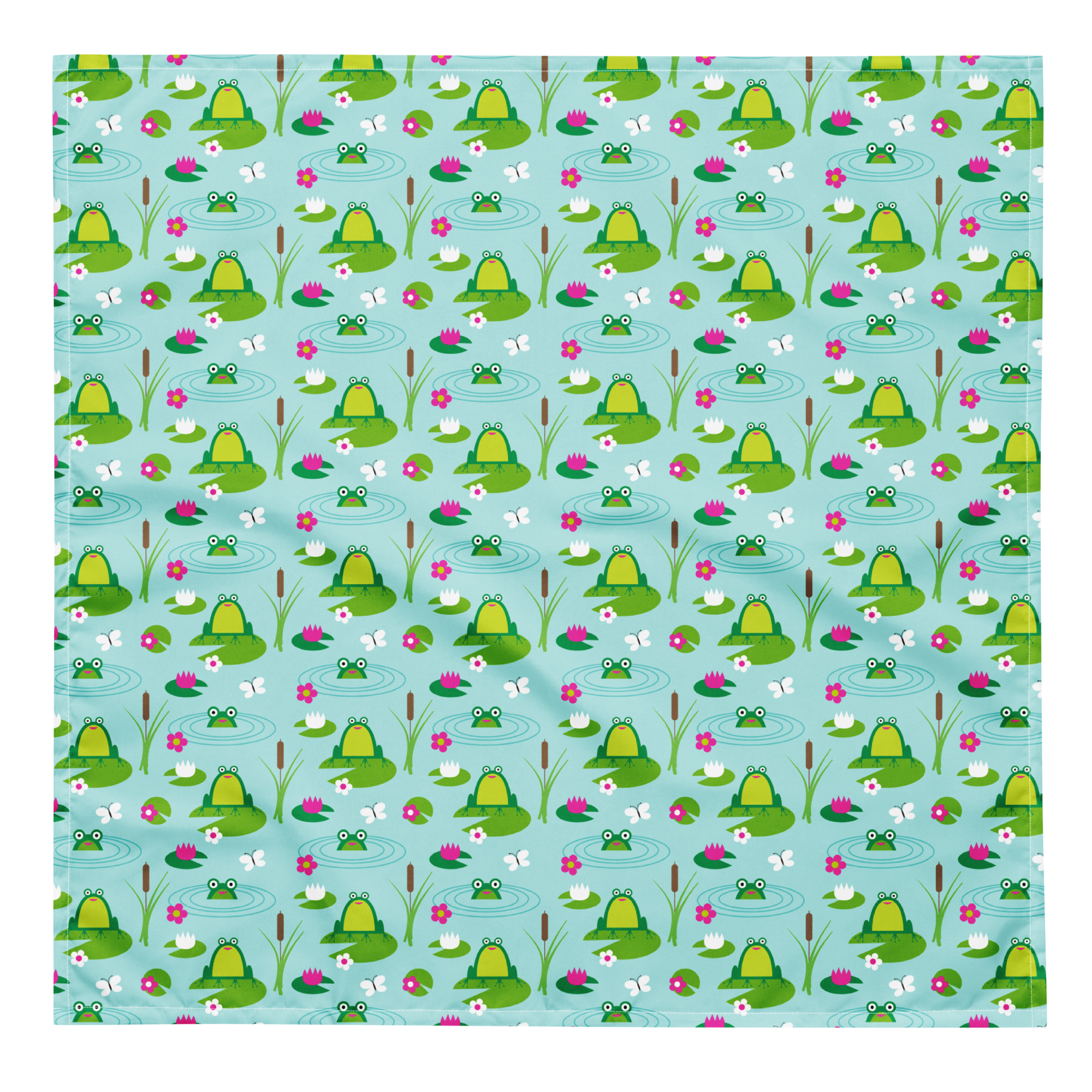 Dog Bandana - Frolicking Frogs