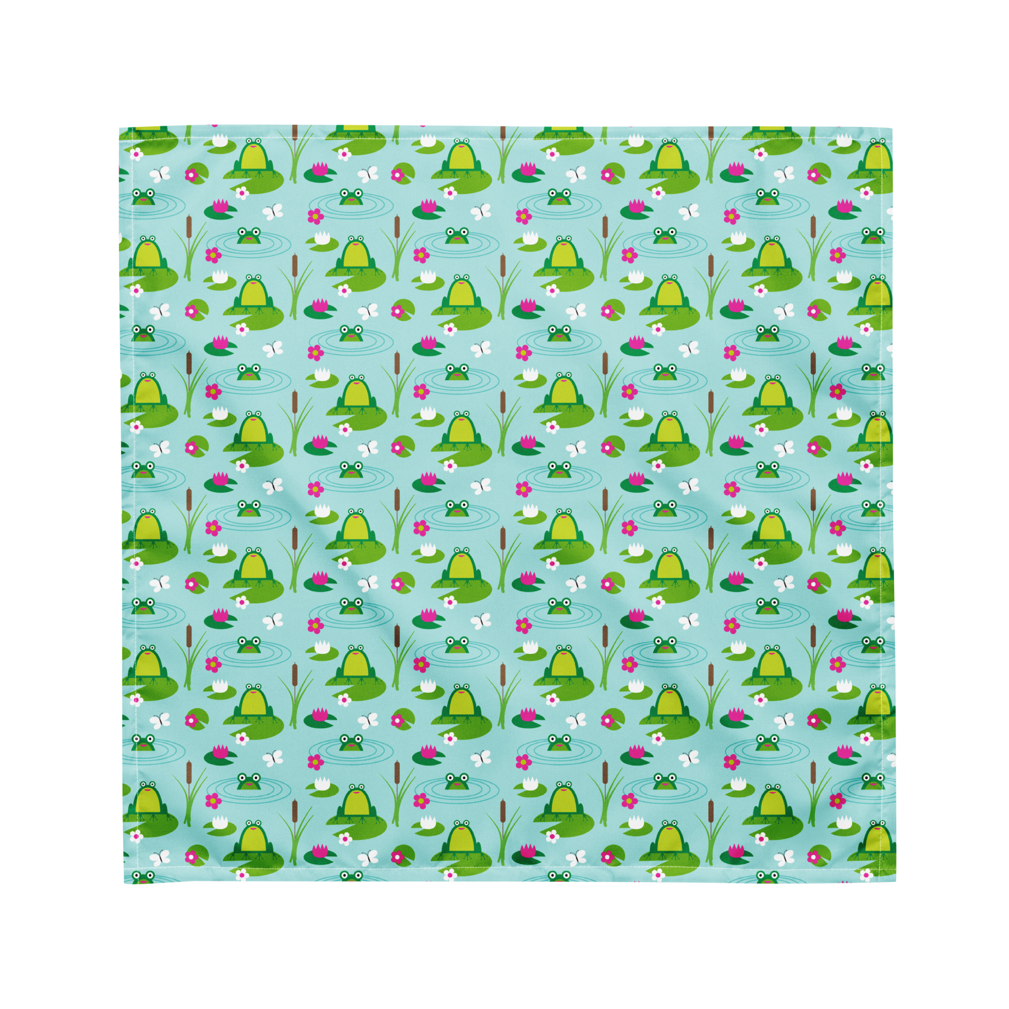 Dog Bandana - Frolicking Frogs