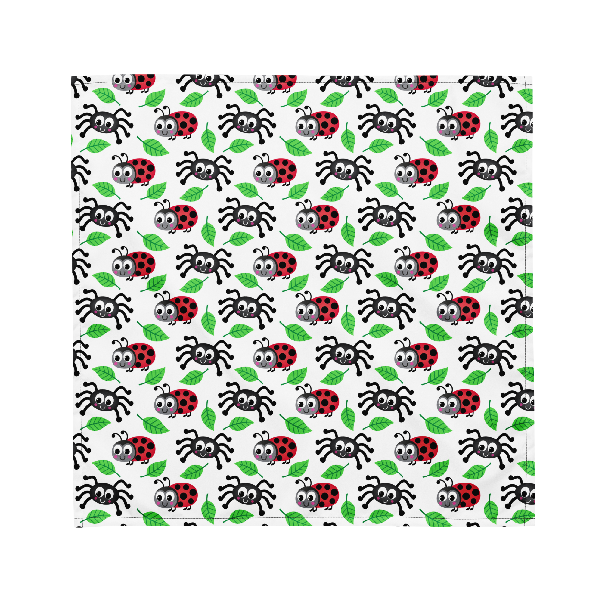 Dog Bandana - Spiders and Ladybugs