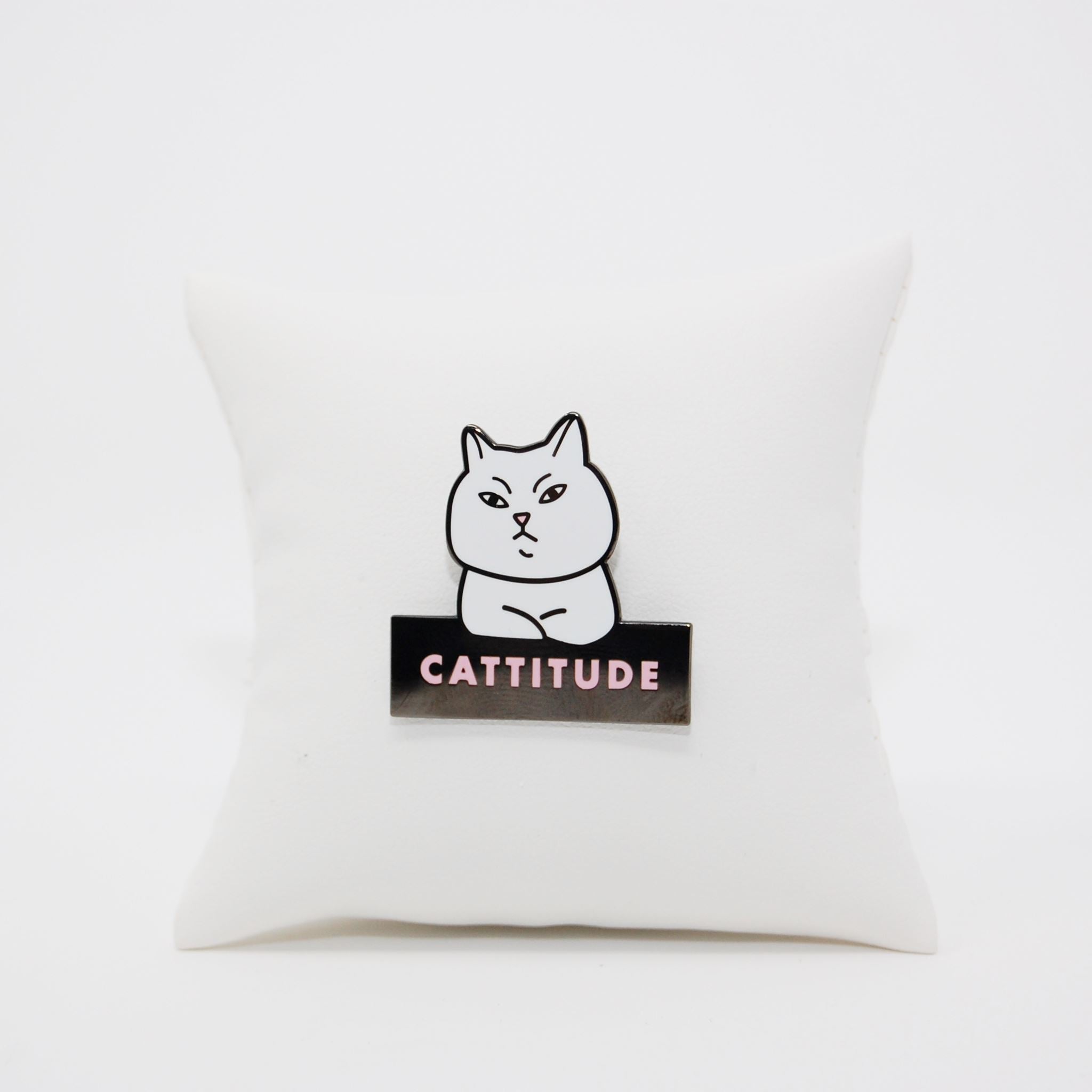 Cattitude Enamel Pin Pin 