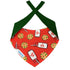 Dog Bandana - Milk and Cookies for Santa