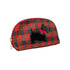 Red Plaid Scottie Pouch Makeup Bag 