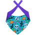 Dog Bandana - Skulls and Bats