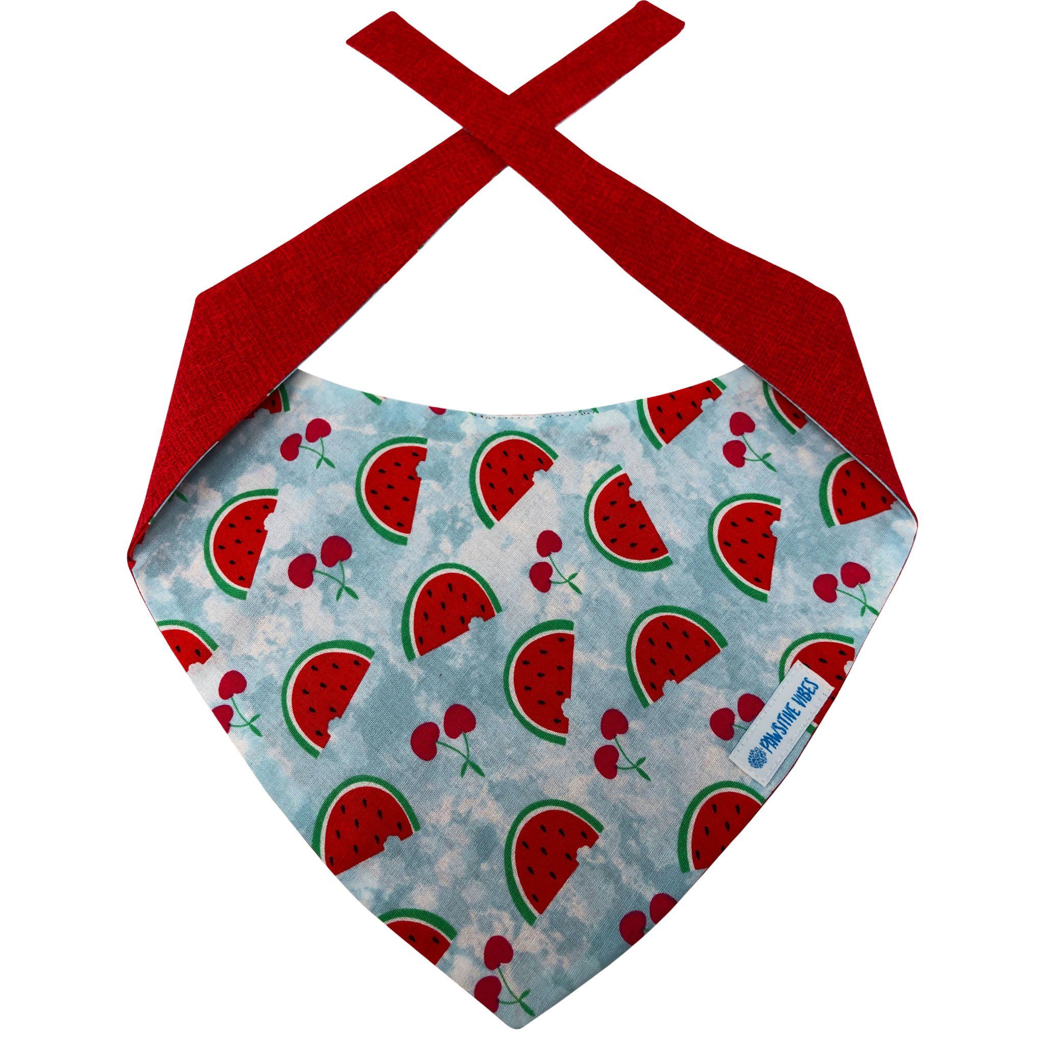 Dog Bandana - Watermelon and Cherries