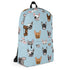 Frenchie Backpack - Baby Blue 