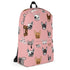 Frenchie Backpack - Baby Pink 