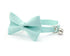 Mint Bow Tie Cat Collar