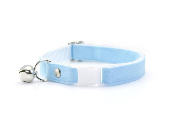 Blue Cat Collar and Bow Tie | Cute Bow Tie for Cats
