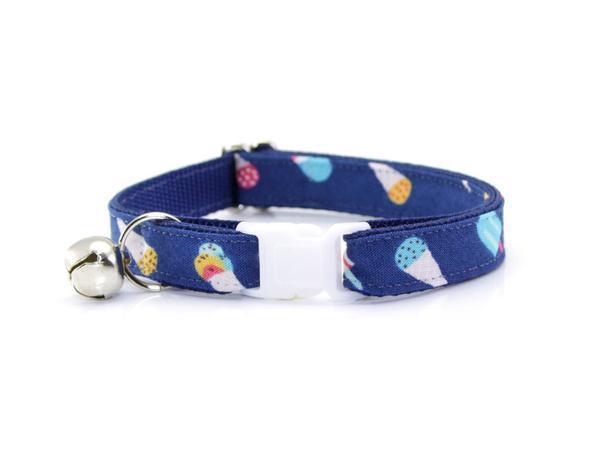 Pet Collar - Ice Cream Party Cat Collars 