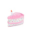 Pink Birthday Cake Dog Toy