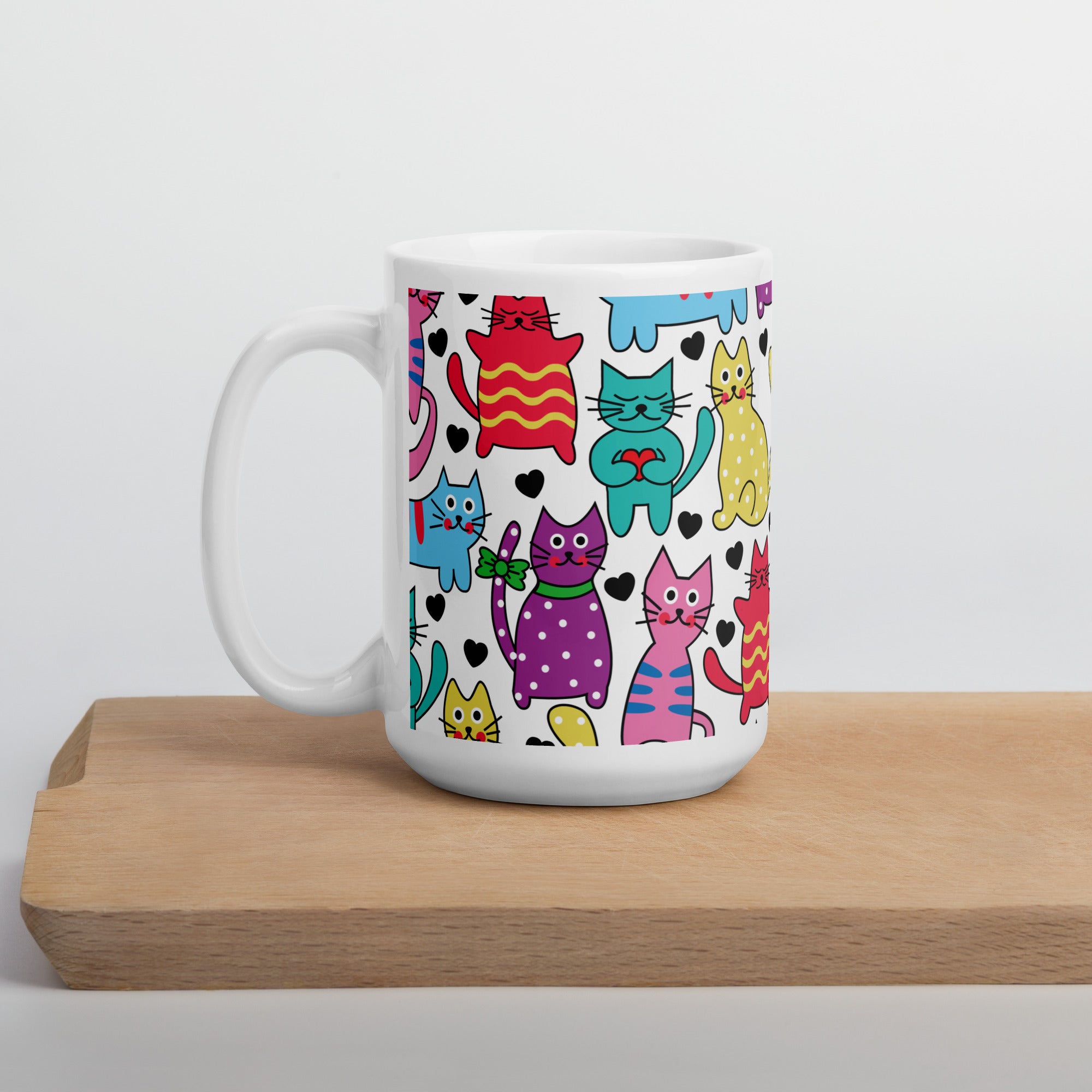 Colorful Cats Mug