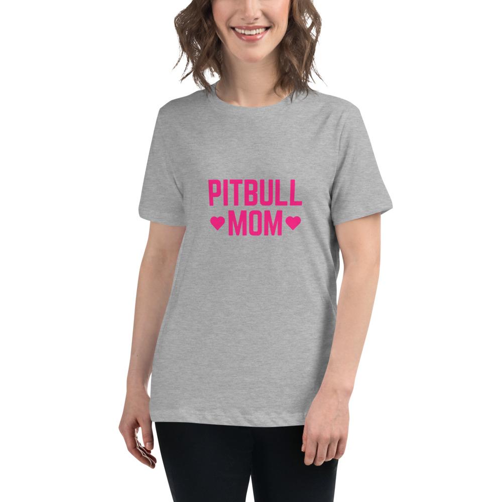 Pitbull Mom Relaxed T-Shirt 